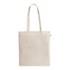 SVANETI. Sac en coton recyclé (70%) et polyester (30% rPET) (150 g/m²) Beige | sans marquage