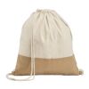 SABLON. Sac type sac-à-dos 100% coton (160 g/m²) Beige | sans marquage