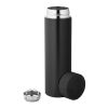 ROSSI. Tasse de voyage 470mL en acier inox Noir | sans marquage