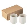 OWENS. Ensemble de tasses en céramique 280mL Blanc | sans marquage