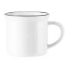 SELDEN. Tasse en céramique pour sublimation 280 mL Blanc | sans marquage