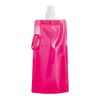 KWILL. Bouteille pliante en PE 460 mL Rose | sans marquage