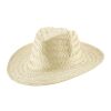 EDWARD. Chapeau de paille naturel Beige | sans marquage