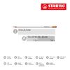 STABILO crayon graphite avec bout gomme blanc | sans marquage