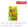 STABILO GREENtrio Set de 12 crayons de couleur sans marquage