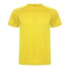 T-shirt sport Montecarlo à manches courtes pour enfant Standard | Jaune | 4 | sans marquage | non disponible | non disponible | non disponible