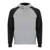 Sweat à capuche Badet bicolore pour enfant Gris-Noir | 3/4