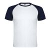 T-shirt de sport Indianapolis à manches courtes pour enfant Standard | Blanc-Navy Blue | 4 | sans marquage | non disponible | non disponible | non disponible