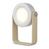 Lampe LED multifonctionnelle Coollux avec poignée en bambou Blanc | sans marquage | non disponible | non disponible