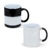Mug magique Oslo subli 300ml Noir-Blanc | sans marquage | non disponible | non disponible | non disponible