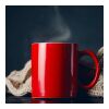 Mug Oslo Rouge 300ml Rouge / blanc | sans marquage | non disponible | non disponible | non disponible