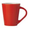 Mug Nice Rouge Brillant 270ml Rouge / blanc | sans marquage | non disponible | non disponible | non disponible