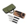 Ensemble de 6 couteaux InSideOut Chef on the Go Vert foncé