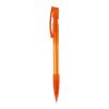 Stylo Nash Transparent Orange-Orange | Tampographie 1 couleur | sur le clip | 30 mm x 5 mm | non disponible