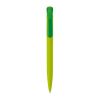 Stylo bille Atlas soft-touch Vert clair | Tampographie 1 couleur | sur le clip | 30 mm x 8 mm | non disponible