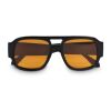 Lunettes de soleil Noor UV400 Noir-Orange