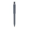 Stylo Ozzy soft touch Gris | Impression Numérique 3D | à 90 degrés du clip | 42 mm x 8 mm