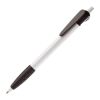 Stylo Cosmo Opaque avec Grip Blanc-Noir | sans marquage | non disponible | non disponible | non disponible