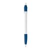 Stylo Cosmo Opaque Blanc-Bleu foncé | Tampographie 1 couleur | sur le clip | 20 mm x 5 mm | non disponible