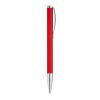Stylo Modena Métal toucher doux Rouge / blanc | Gravure | à 270 degrés du clip | 40 mm x 6 mm | non disponible
