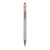 Stylo-bille Paris Deluxe métal caoutchouté Argent | Gravure | à 90 degrés du clip | 87 mm x 8 mm | non disponible