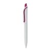 Stylo bille Click Shadow Fabriqué en Allemagne Blanc-Rose foncé | Tampographie 1 couleur | à 90 degrés du clip | 40 mm x 8 mm | non disponible