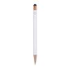 Stylo à bille Prague or rose R-AL Blanc | sans marquage | non disponible | non disponible