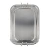 Boîte à lunch en acier inoxydable Argent | sans marquage | non disponible | non disponible