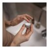 Baume à lèvre rond en boite en aluminium recyclé Argent