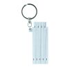 Porte-clés mini mètre 0.5m Blanc | sans marquage | non disponible | non disponible | non disponible