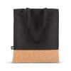 Sac de transport R-PET & liège 35 x 40cm Noir | sans marquage | non disponible | non disponible