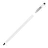 Crayon en aluminium longue durée avec gomme Blanc | Impression Numérique | sur le corps | 95 mm x 5 mm | non disponible