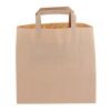 Sac en papier 70g/m² 26x17x25cm Marron | sans marquage | non disponible | non disponible | non disponible