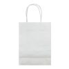 Petit sac papier kraft 120g/m² Blanc | sans marquage | non disponible | non disponible | non disponible