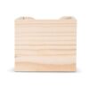 Bloc de papier 10x10x8.5cm FSC dans une boîte cubique en bois Nature | sans marquage | non disponible | non disponible | non disponible