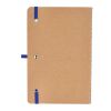 Cahier à couverture souple Papier kraft A5 Bleu / Blanc | sans marquage | non disponible | non disponible