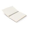Carnet de notes en cuir recyclé Midi Marron clair | sans marquage | non disponible | non disponible | non disponible