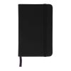 Cahier R-PET/PU GRS A6 Noir | sans marquage | non disponible | non disponible | non disponible