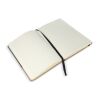 Carnet de notes R-PET & liège A5 Noir | sans marquage | non disponible | non disponible