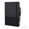 Carnet de notes en cuir thermo A5 Noir | sans marquage | non disponible | non disponible