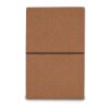 Carnet, couverture en cuir recyclé A5 Marron clair | sans marquage | non disponible | non disponible | non disponible