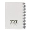 Cahier à spirale en papier semences Blanc | sans marquage | non disponible | non disponible | non disponible