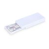 Trousse de couture et de pansements de voyage dans une boîte en PP Blanc | sans marquage | non disponible | non disponible
