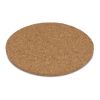 Sous-verre rond en liège Nature | sans marquage | non disponible | non disponible | non disponible