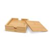 Set de sous-verres en bambou (4 pièces) Nature | sans marquage | non disponible | non disponible | non disponible