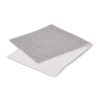 Serviette à séchage rapide R-PET 30x80cm sublimation Blanc-Gris | sans marquage | non disponible | non disponible