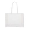 Recycled cotton bag with gusset 140g/m² 49x14x37cm Blanc | sans marquage | non disponible | non disponible | non disponible
