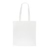 Sac en coton bio couleur long 140g/m² 38x42 cm Blanc | sans marquage | non disponible | non disponible