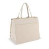 Sac fourre-tout en coton avec fermeture éclair OEKO-TEX® 39 x 24 x 34cm 320g/m². Ecru | sans marquage | non disponible | non disponible