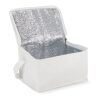 R-PET 6 Sac isotherme non tissé 20x 13 x 12.5cm 75g/m² Blanc | sans marquage | non disponible | non disponible